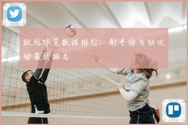 欧冠球星数据排行:射手榜与助攻榜最新排名